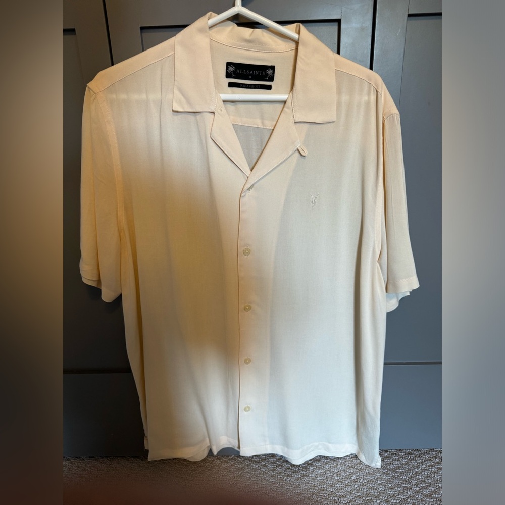 All Saints oversized casual button up shirt, relaxed fit
